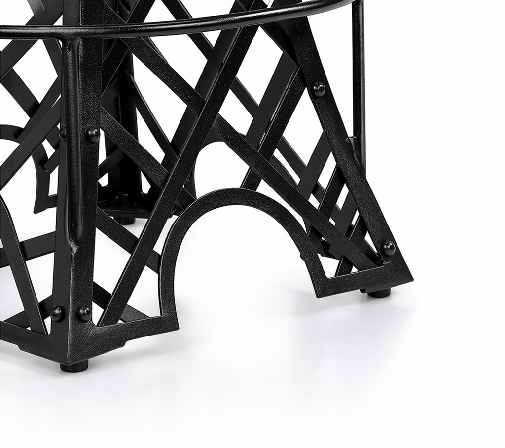 Tabourets de bar Eiffel (cuir)