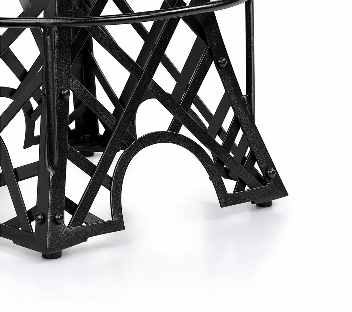 Tabourets de bar Eiffel (cuir)