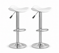 Tabourets de bar Wave (chrome)