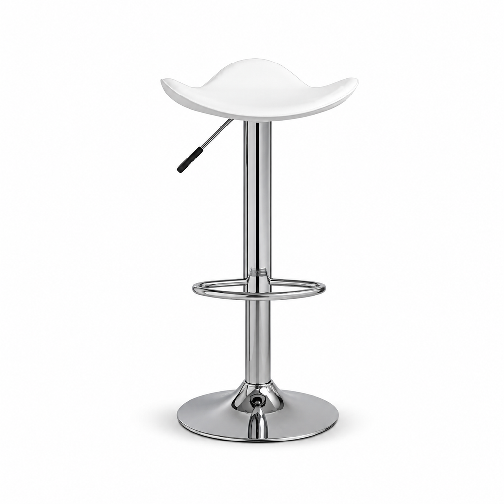 Tabourets de bar Wave (chrome)