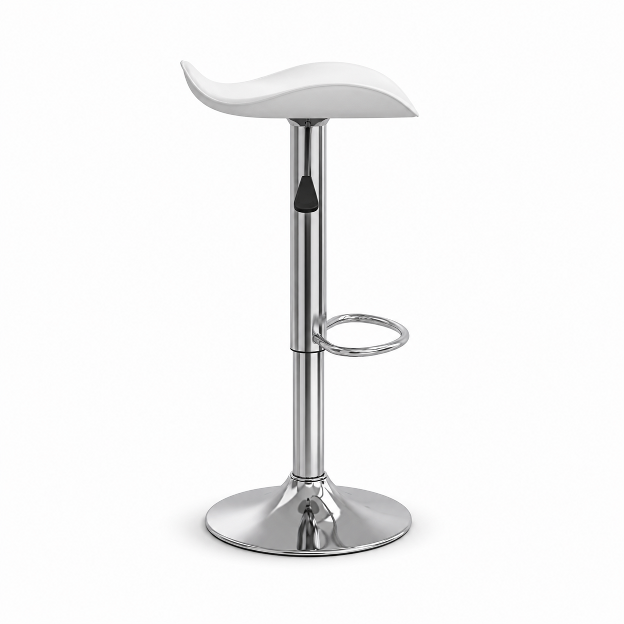 Tabourets de bar Wave (chrome)