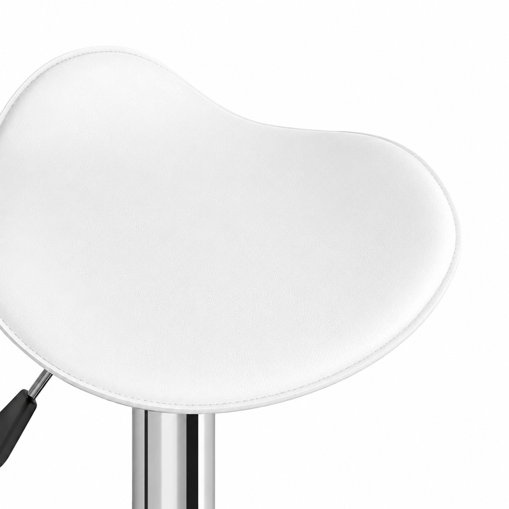 Tabourets de bar Wave (chrome)