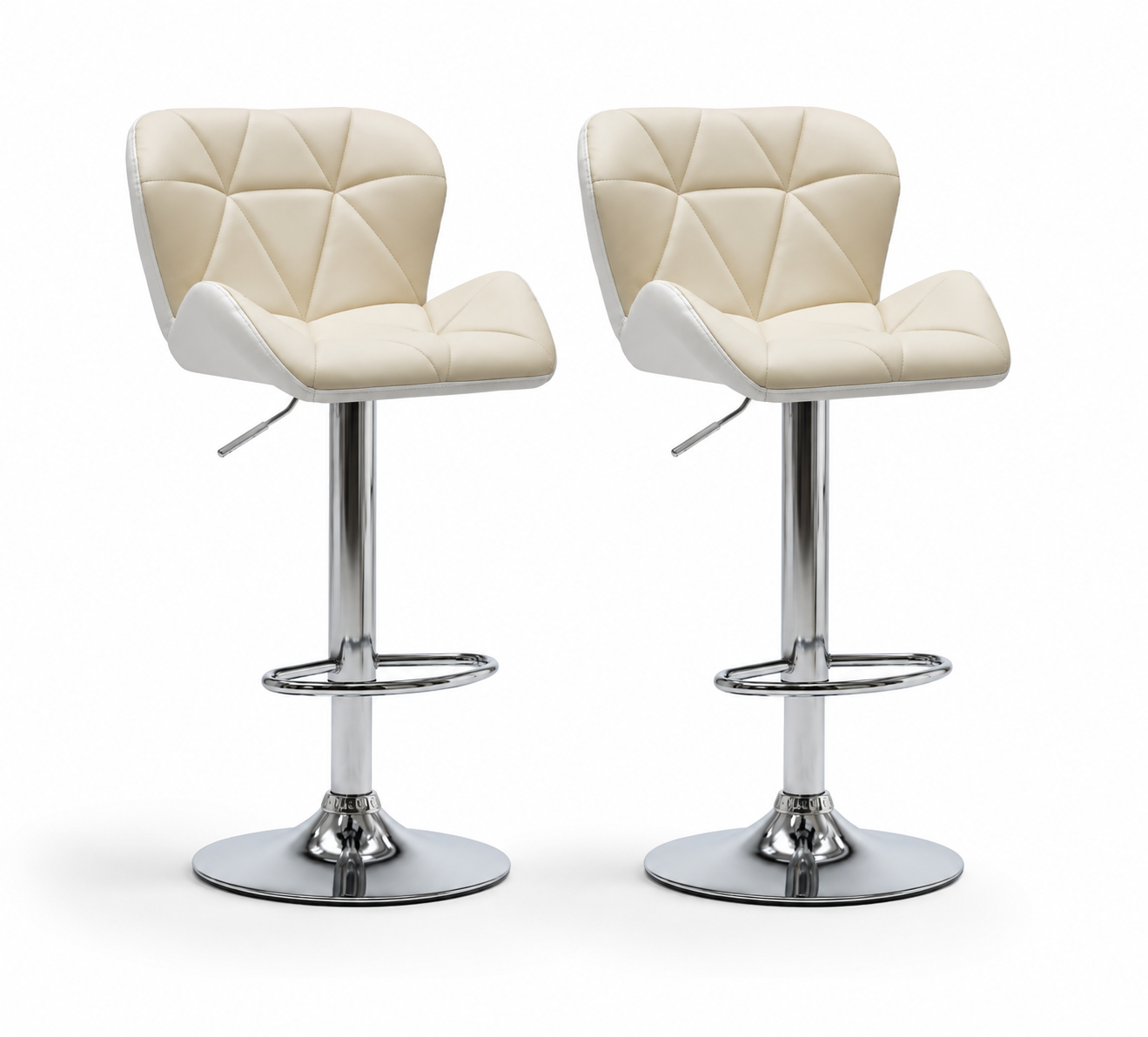 Tabourets de bar Origami (similicuir)