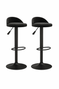 Tabourets de bar Malmö (velours)