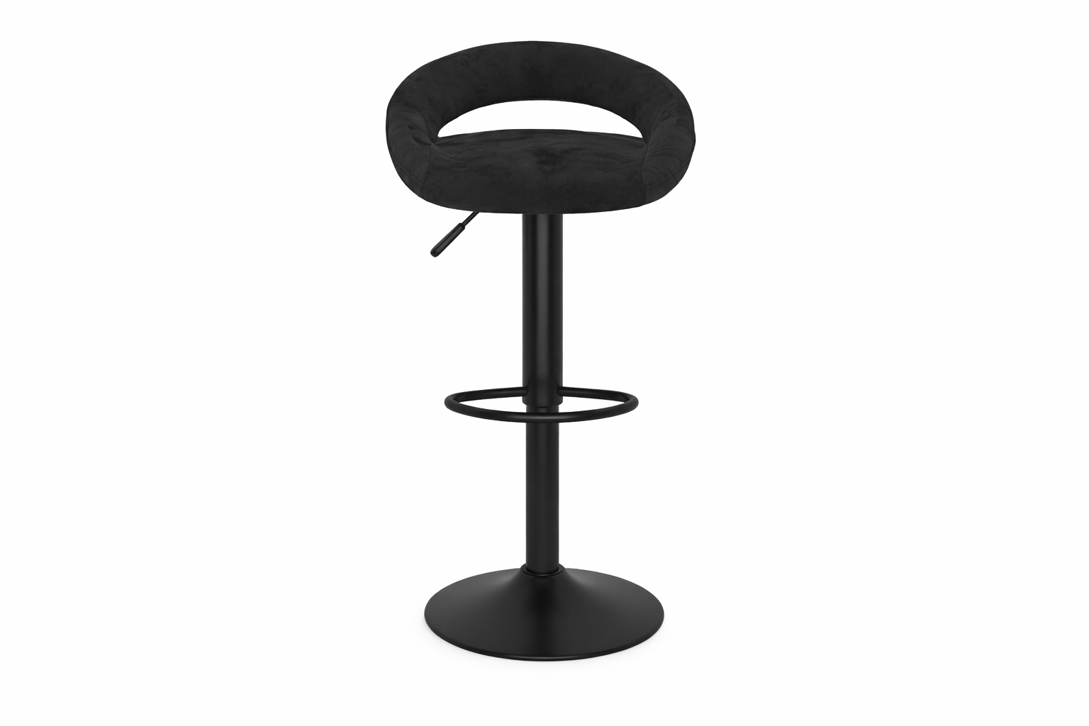 Tabourets de bar Anneau (velours)