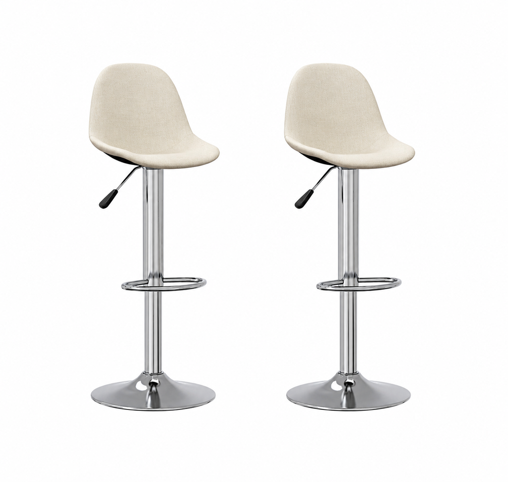 Tabourets de bar Riga (tissu)