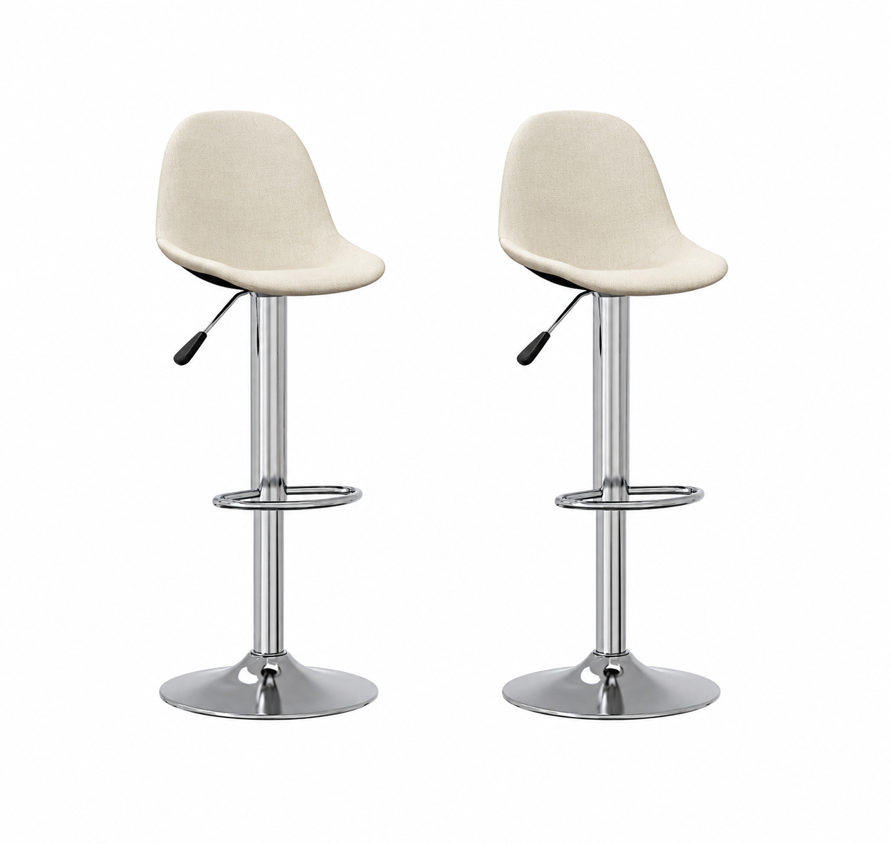 Tabourets de bar Riga (tissu)