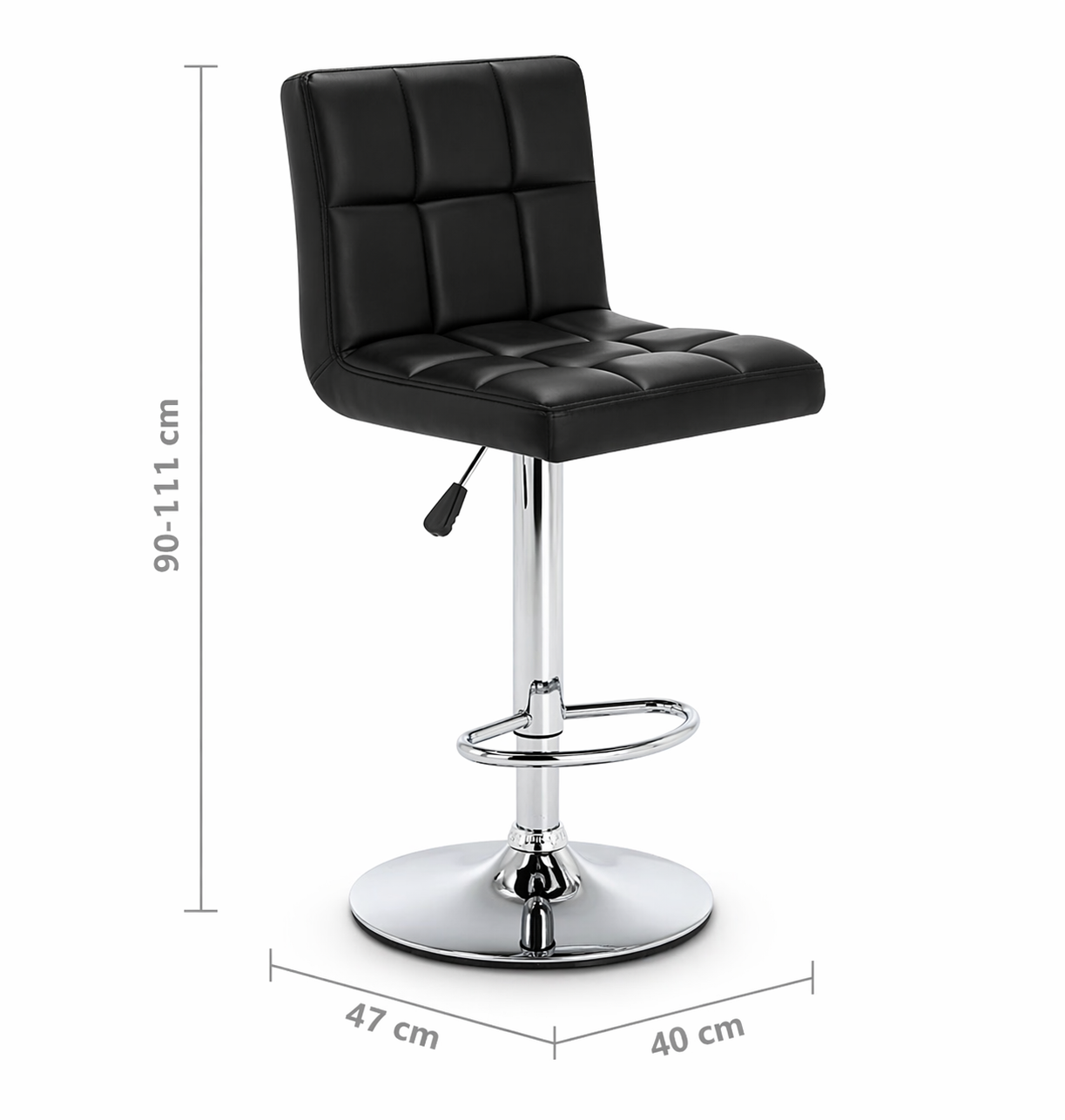 Tabourets de bar Como (similicuir)