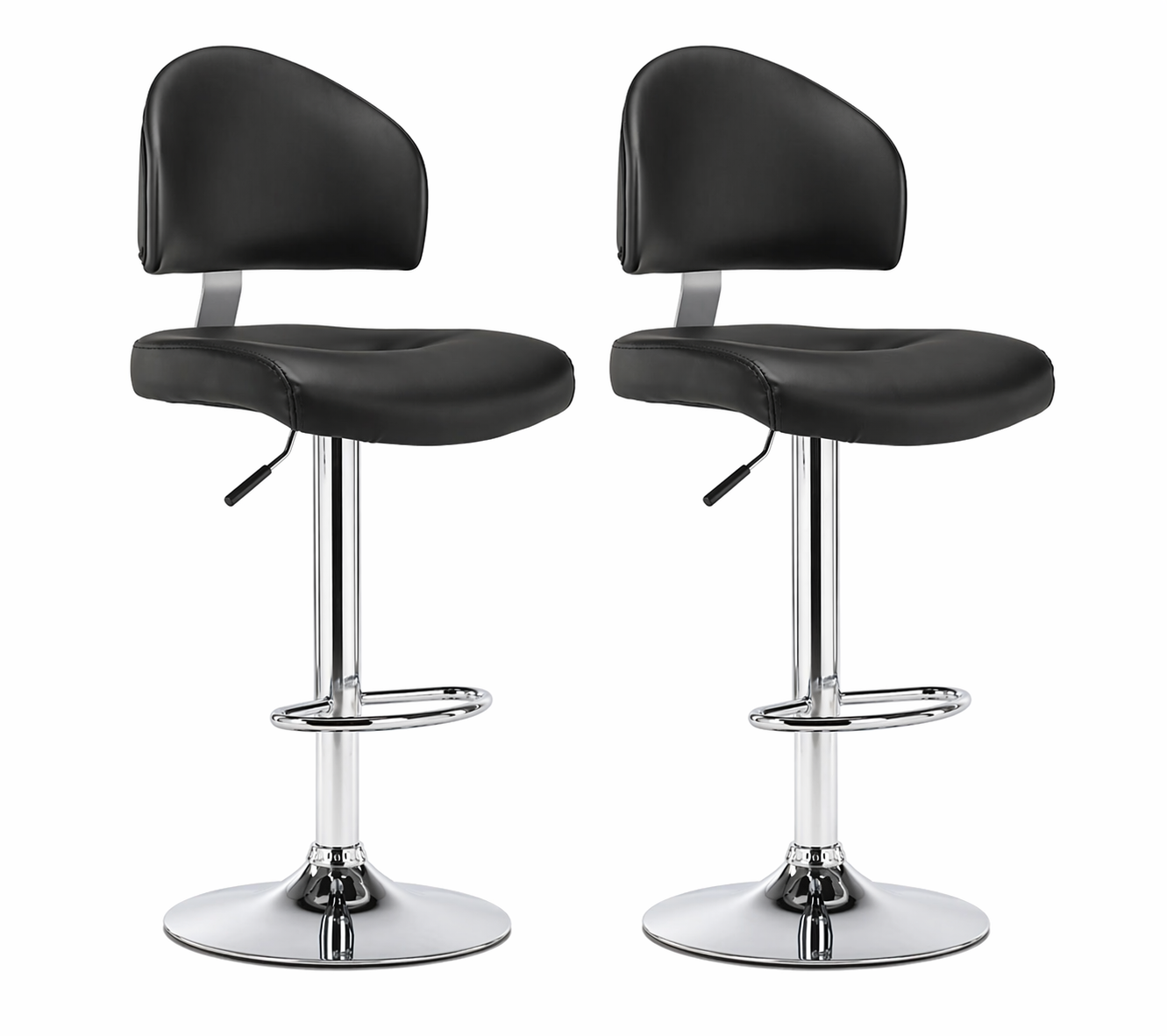 Tabourets de bar Bergen (similicuir)