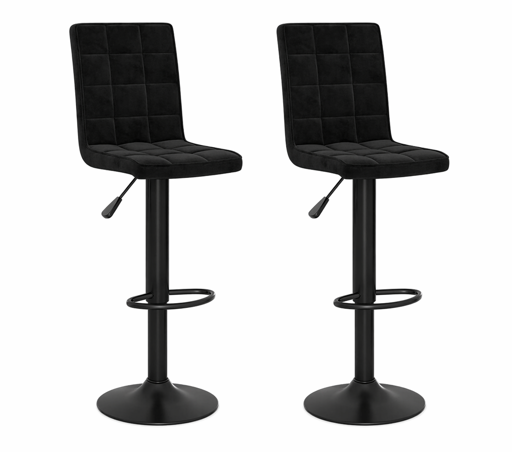 Tabourets de bar Brera (velours)