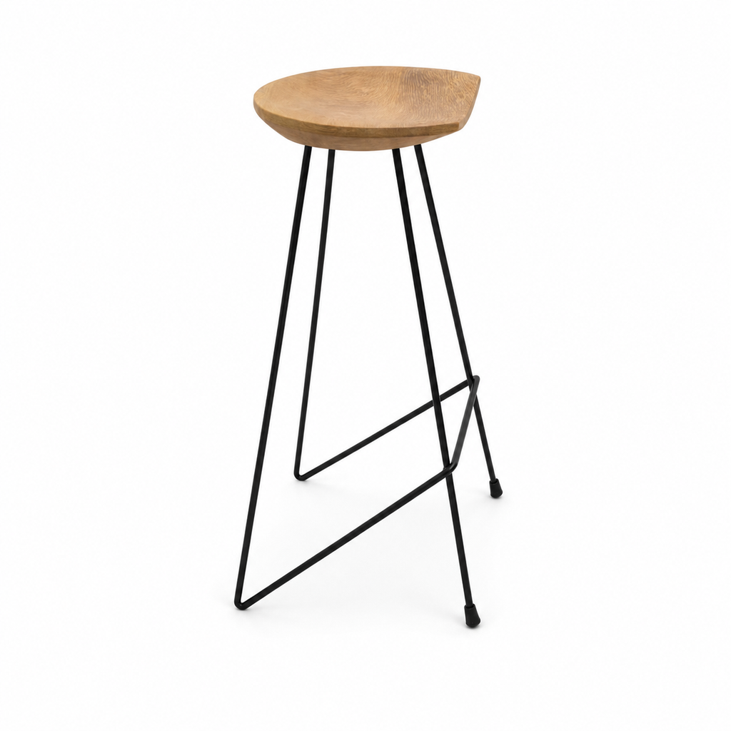 Tabourets de bar Lombok (teck)