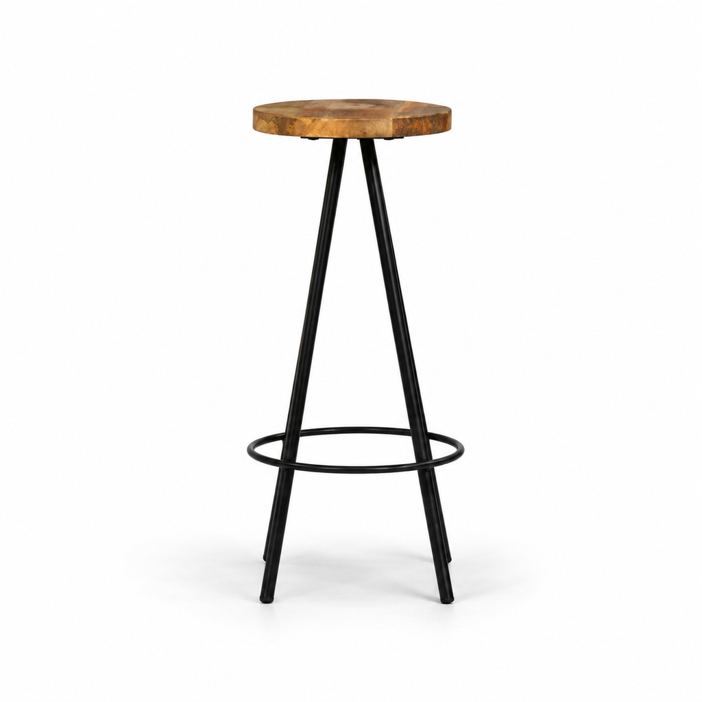 Tabourets de bar Salerno (manguier)
