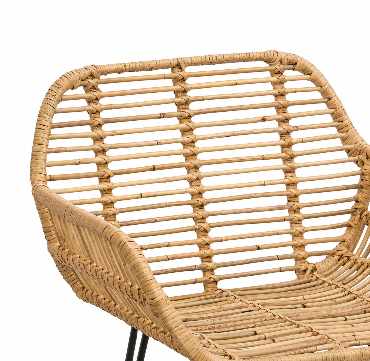 Chaises de bar Bali (rotin)