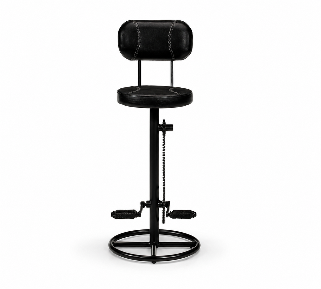 Tabourets de bar Véloce (cuir chèvre)