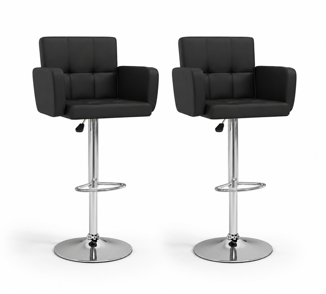 Tabourets de bar Vienne (similicuir)