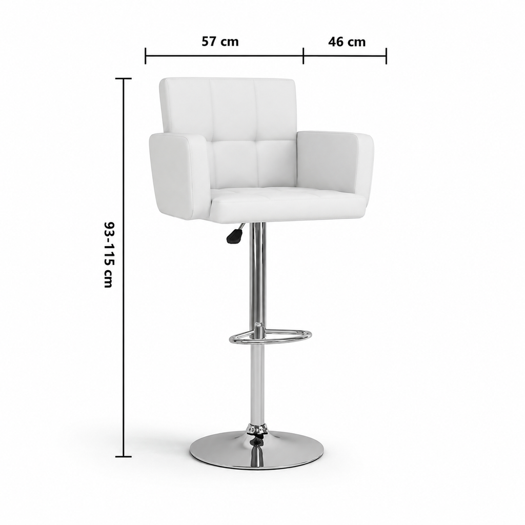 Tabourets de bar Vienne (similicuir)