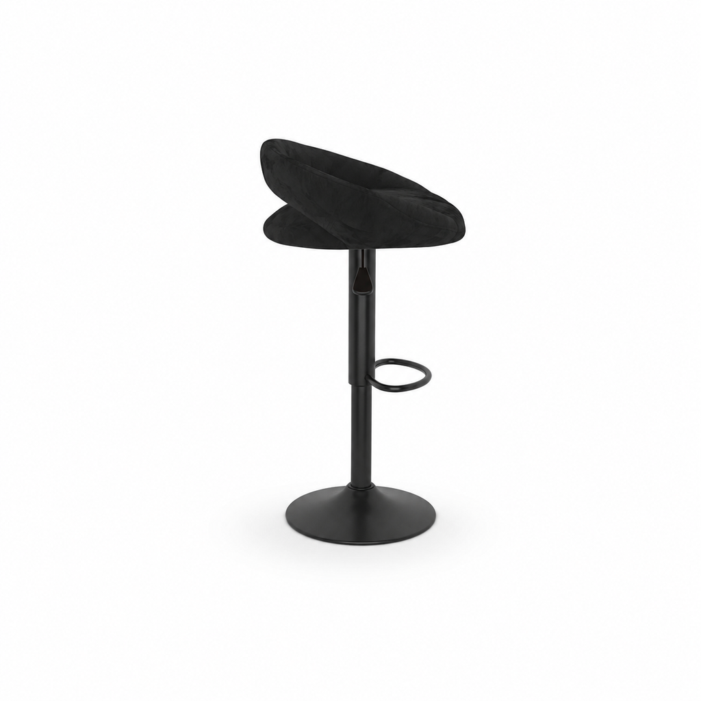 Tabourets de bar Anneau (velours)