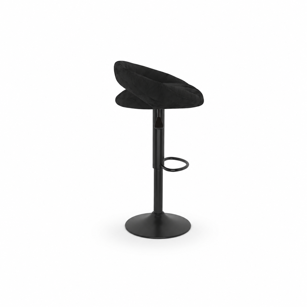 Tabourets de bar Anneau (velours)