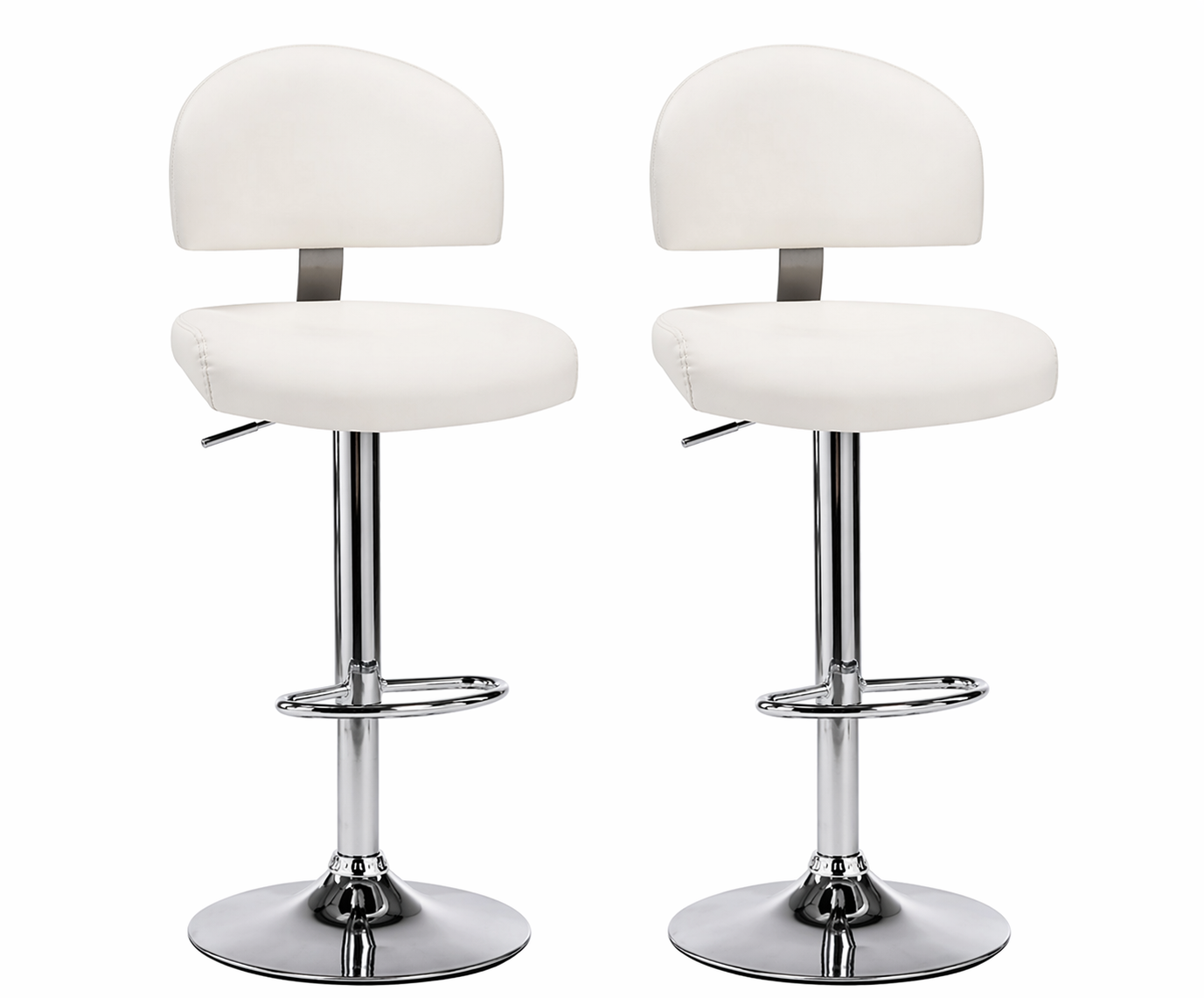 Tabourets de bar Bergen (similicuir)