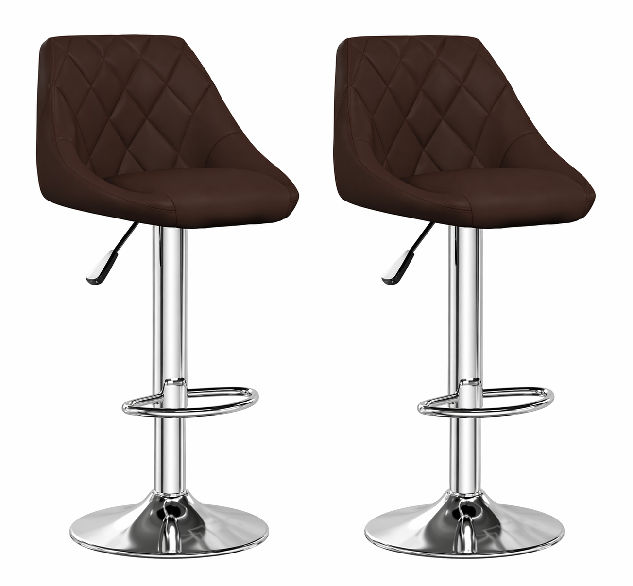 Tabourets de bar Oslo (similicuir)