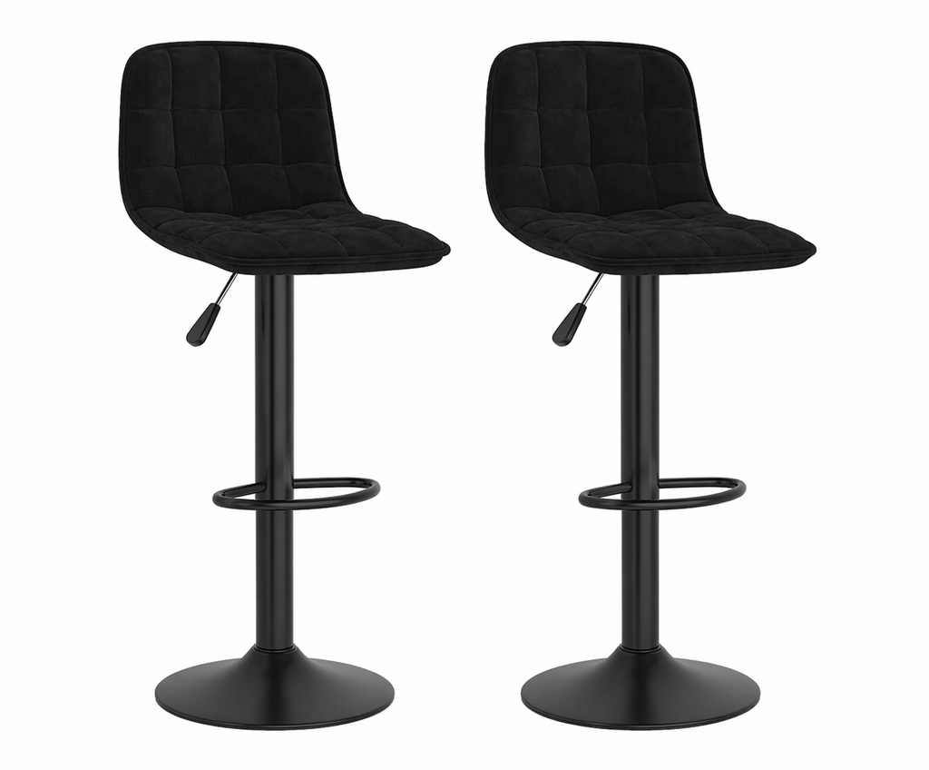 Tabourets de bar Verona (velours)