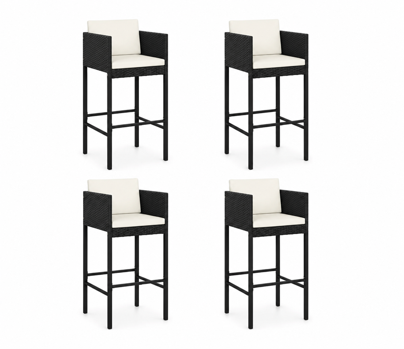 Tabourets de bar Capri (résine)