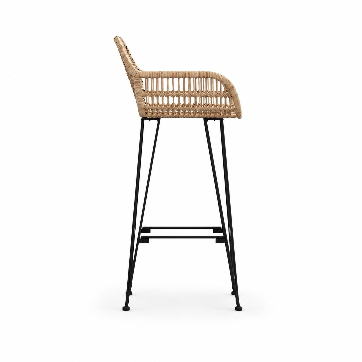 Chaises de bar Bali (rotin)