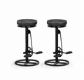 Tabourets de bar Véloce (cuir chèvre)