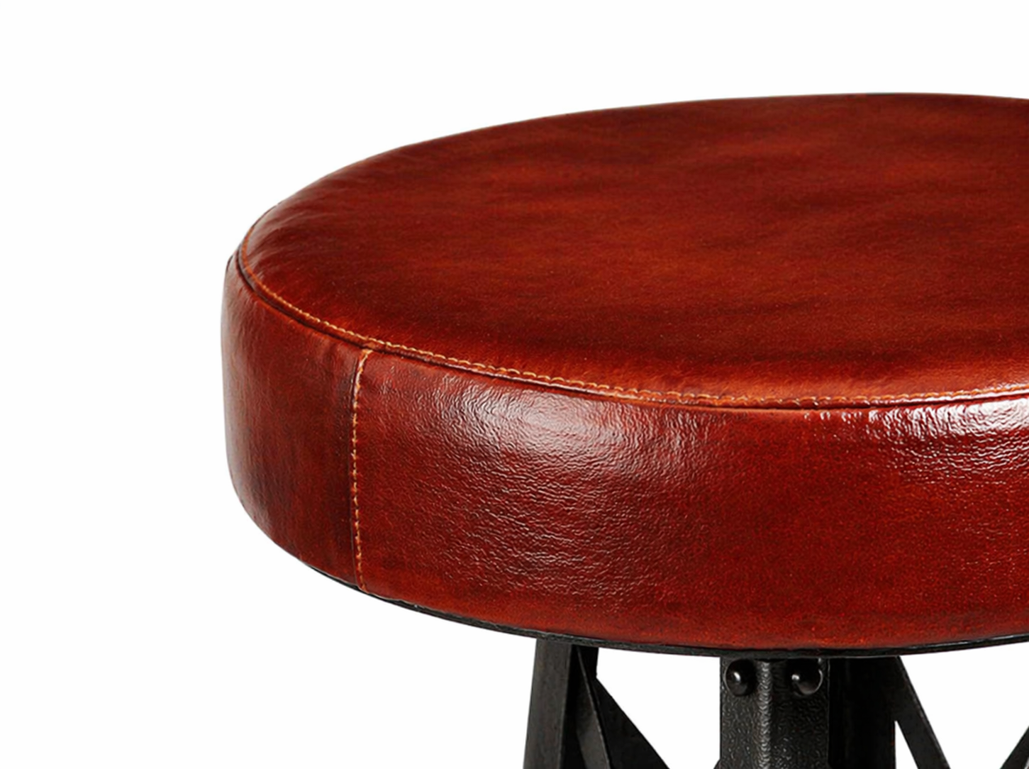 Tabourets de bar Eiffel (cuir)