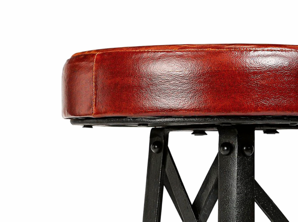 Tabourets de bar Eiffel (cuir)